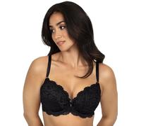 Smart & Sexy Damen Signature Lace Bra-Perfect for Seeking Effortless Style and Comfort Push-Up-BH, Undurchsichtige, Schwarz, 80C