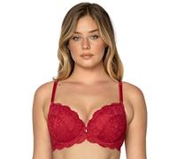 Smart & Sexy Damen Signature Spitze - Perfekt für Mühelosen Stil und Komfort Push-Up-BH, Durchsichtig, Nein Nein Rot, 85B