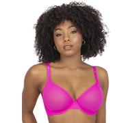 Smart & Sexy Halbschalen-Bügel-BH für Damen, erhältlich in Einzel- und 2er-Packungen., Pink (Electric Pink) (Mesh), 75DD
