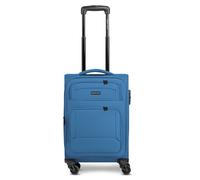 Smartbox Edition 04 4 Rollen Kabinentrolley 55 cm mit Dehnfalte blau