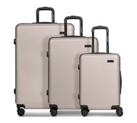 SMARTBOX Kofferset 3-teilig Hartschale ABS 4-Doppelrollen | Edition 05, 3er Set 41/61/101 L, Zahlenschloss, Leichte ABS-Hartschale