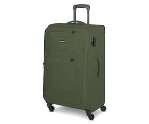 Smartbox großer Weichgepäck Check-in Koffer für Damen & Herren | Großer XL Trolley 46 x 31 x 78 cm | 4 Rollen & Zahlenschloss | erweiterbar mit Dehnfalte | leichte 3,6 kg (Edition 04)