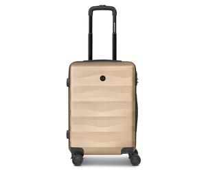 Smartbox Hartschalen Kabinen-Koffer für Damen & Herren | Kleiner Trolley 38 x 22 x 55 cm aus hochwertigem & robustem ABS-Material | 4-Doppelrollen & Zahlenschloss | leichte 2,37 kg (Edition 03)