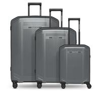 SMARTBOX Hartschalen Koffer-Set 3-teilig | aus hochwertigem, robusten und leichtem Polypropylen Material | 4-Doppelrollen & TSA-Schloss für Damen & Herren (Edition 02)