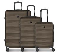 Smartbox Edition 03 4 Rollen Kofferset 3-teilig chocolate-brown (TAS007645) braun