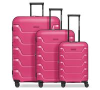 Smartbox Koffer Set 3-teilig Erweiterbar, Hartschalen Reisekoffer Set S M L, Leichtes Polypropylen, 4 Doppelrollen, TSA Schloss, Kofferset für Handgepäck & Check-in (Edition 01)