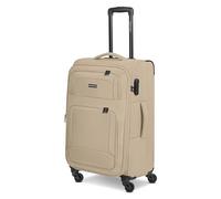 SMARTBOX Weichgepäck Check-in Koffer für Damen & Herren | Mittelgroßer Trolley 41 x 27 x 67 cm | 4 Rollen & Zahlenschloss | erweiterbar mit Dehnfalte | leichte 3,1 kg (Edition 04)