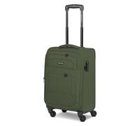 SMARTBOX Weichgepäck Kabinen-Koffer für Damen & Herren | Kleiner Cabin-Trolley 36 x 23 x 55 cm | 4 Rollen & Zahlenschloss | erweiterbar mit Dehnfalte | leichte 2,6 kg (Edition 04)