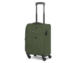 Smartbox Weichgepäck Kabinen-Koffer für Damen & Herren | Kleiner Cabin-Trolley 36 x 23 x 55 cm | 4 Rollen & Zahlenschloss | erweiterbar mit Dehnfalte | leichte 2,6 kg (Edition 04)