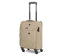 Smartbox Edition 04 4 Rollen Kabinentrolley 56 cm mit Dehnfalte beige