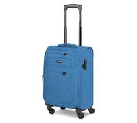 SMARTBOX Weichgepäck Kabinen-Koffer für Damen & Herren | Kleiner Cabin-Trolley 36 x 23 x 56 cm | 4 Rollen & Zahlenschloss | erweiterbar mit Dehnfalte | leichte 2,6 kg (Edition 04)