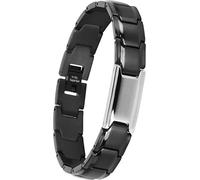 Smarter LifeStyle Elegant Matching Couples Bracelets Distance Bracelets Couple Bracelet Set, His and Hers Matching Bracelets for Couples Long Distance, Surgical Grade Steel Love Bracelet, 8 5 inch