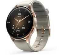 Smartwatch "8900", GPS, AMOLED 43 mm, Telefonfunktion, Alexa, rund, Gold - -