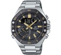 Smartwatch CASIO EDIFICE "ECB-10DB", silber (edelstahlfarben, edelstahlfarben), Smartwatches, Herren, Smartwatch, Armbanduhr, Herrenuhr, Edelstahlarmband, Bluetooth,bis 10 bar wasserd. (89295509-0) ed