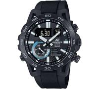 Smartwatch CASIO EDIFICE, schwarz (türkis, schwarz, schwarz), Smartwatches, Herren, Smartwatch, Armbanduhr, Herrenuhr, Bluetooth, Stoppfunktion, Weltzeit, digital (31537349-0) türkis, schwarz, schwarz