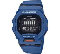 Smartwatch CASIO G-SHOCK "GBD-200", blau (blau, schwarz, blau), Smartwatches, Herren, Smartwatch, Armbanduhr, Herrenuhr, Bluetooth, Schrittzähler, Stoppfunktion (16801623-0) blau, schwarz, blau