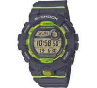 Smartwatch CASIO G-SHOCK "GBD-800-1BER", grau (grau, neongrün, grau), Smartwatches, Herren, Smartwatch, Quarzuhr,ArmbanduhrHerrenuhr,Schrittzähler,bis 20bar wasserd. digital (12236668-0) grau, neongrü