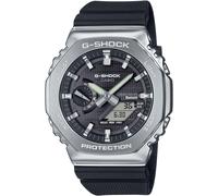 Smartwatch CASIO G-SHOCK "GBM-2100A", schwarz (schwarz, silberfarben, schwarz), Smartwatches, Herren, Smartwatch, Armbanduhr, Herrenuhr, Bluetooth, Resinarmband,Weltzeit, Phone Finder (83166347-0) sch