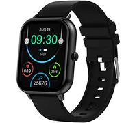 Smartwatch Fitness Tracker Uhr 1.83 HD Voll Touchscreen Schrittzähler Uhr Fitnessuhr mit Telefonfunktion Pulsuhr Schlafmonitor IP67 Wasserdicht Sportuhr Smart Watch Uhr für Android iOS