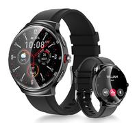 Smartwatch für Herren und Damen, 3,6 cm (1,43 Zoll), gebogener AMOLED-Touchscreen, Fitnessuhr mit Herzfrequenz- und Schlafmonitor, über 100 Sportmodi, Aktivitätstracker, Schrittzähler Uhr - Android