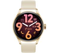 Smartwatch ICE-WATCH "ICE smart 3.0 - 1.2 AMOLED - GPS", beige (beige, beige), Smartwatches, Damen, Smartwatch, Armbanduhr, Damenuhr, Silikonarmband,Bluetooth,Touch-Display,digital (41769366-0) beige,
