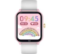 Ice-Watch - ICE smart junior 2.0 Pink White - Rosafarbene Connected Watch für Kinder mit weißem Silikonarmband - 022797 (1,75 inch)
