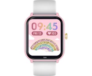 Smartwatch ICE-WATCH "ICE smart junior 2.0", weiß (weiß, weiß), Smartwatches, Kinder, Smartwatch, Armbanduhr, Mädchenuhr, Kinderuhr, Silikonarmband, Spiele, Sportprofil (10590613-0) weiß, weiß