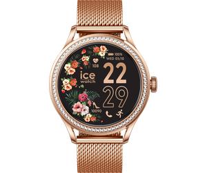 Smartwatch ICE-WATCH, roségoldfarben, roségoldfarben, Smartwatches, Damen, Smartwatch, Armbanduhr, Damenuhr, Edelstahlarmband, Bluetooth, digital (22683462-0) roségoldfarben, roségoldfarben