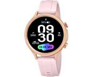 Smartwatch LOTUS "Smartwatch", hellrosa, hellrosa, Smartwatches, Damen, Smartwatch, Armbanduhr,Damenuhr,Bluetooth,Steuerung der Smartphone-Kamera,Wecker (98074650-0) hellrosa, hellrosa