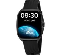 Smartwatch LOTUS "Smartwatch", schwarz (schwarz, schwarz), Smartwatches, Herren, Smartwatch, Armbanduhr,Herrenuhr,Bluetooth,Steuerung der Smartphone-Kamera,Wecker (48036215-0) schwarz, schwarz