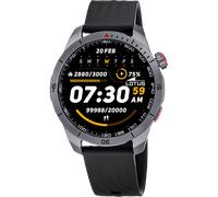 Smartwatch LOTUS "Smartwatch", schwarz, schwarz, Smartwatches, Herren, Smartwatch, Armbanduhr,Herrenuhr,Bluetooth,Steuerung der Smartphone-Kamera,Wecker (65124913-0) schwarz, schwarz