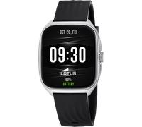 Smartwatch LOTUS "Smartwatch", schwarz, schwarz, Smartwatches, Herren, Smartwatch, Armbanduhr,Herrenuhr,Bluetooth,Steuerung der Smartphone-Kamera,Wecker (88731426-0) schwarz, schwarz