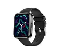 Smartwatch mit Lautsprecher, Fitnessuhr für Damen, Armband mit Kalorienzähler, Blutdruck, Herzfrequenz, Schrittzähler, Sportuhr, Schwarz , Women s Standard, Modern