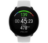 Polar Unite White S-L Silikonarmband mit Dornschließe