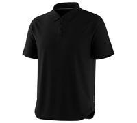 Smartwool - Active Mesh Polo - Merinoshirt, Gr. L, schwarz (Black)