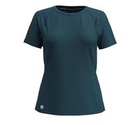 Smartwool Damen Active Ultralite Short Sleeve Shirt, Twilight Blue, XS