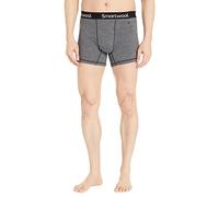 Smartwool - Technische Boxershorts aus Merinowolle - Men's Boxer Brief Boxed Medium Gray Heather für Herren - Größe M - aus Wolle - Grau Grau M