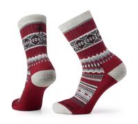 Smartwool Men's Everyday Snowed In Sweater Crew Socks Tibetan Red S