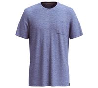 Smartwool - Merino Hemp Blend S/S Pocket Tee - Merinoshirt, Gr. L, lila (NightfallBlueHeather)