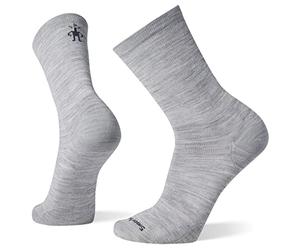 Smartwool Unisex-Adult Everyday Anchor Line Crew Socken, Light Gray, M