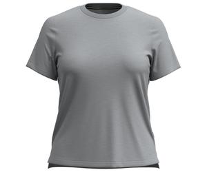 Smartwool - Women's Perfect Crew Tee - Merinoshirt, Gr. S, grau (LightGrayHeather)