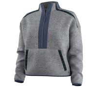 Smartwool - Women's Second Cut Fleece 1/2 Zip - Fleecepullover, Gr. M, grau (LightNavy)