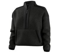 Smartwool - Women's Second Cut Fleece 1/2 Zip - Fleecepullover, Gr. M, schwarz (Charcoal)