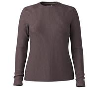 Smartwool - Women's Thermal Merino Rib Crew - Merinolongsleeve, Gr. XS, grau (MinkVioletHeather)