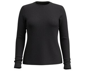 Smartwool - Women's Thermal Merino Rib Crew - Merinolongsleeve, Gr. XS, schwarz (CharcoalHeather)