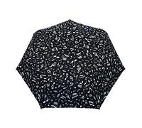 SMATI Musik Hinweis Regenschirm Winddicht Kompakt Leicht Stabiler Schirm Voll-automatischer Auf-Zu-Automatik Schwarz Taschenschirm