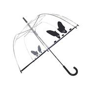 SMATI Regenschirm - Automatisches Öffnen, durchsichtig, durchsichtig, Vogelkäfig, Katzen-Stock-Regenschirm für Frauen und Kinder, Chen, Einheitsgröße, Stockschirm