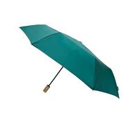SMATI Umweltfreundlicher Taschenschirm - Automatisches Öffnen und Schließen - Windabweisende - Hergestellt aus recyceltem PET-Canvas - Regenschirm für Damen und Herren - Durchmesser 96 cm - Blaugrün