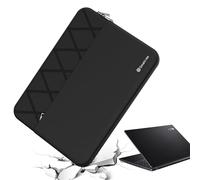 Smatree 14 Zoll Anti-Shock Laptop Tasche wasserdichte Schutzhülle Maßgeschneidert für Acer TravelMate P2 TMP214/P4 TMP414-51 Laptop, TravelMate Spin P4 TMP414RN 2 in 1 Notebooktasche,Schwarz(E424)