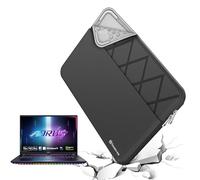 Smatree 16 Zoll Anti-Shock Laptop Sleeve Tasche Wasserdichtes Protective Slim Cover Maßgeschneidert für GIGABYTE G6 KF/MF 2024, für GIGABYTE G6X 9KG/9MG 2024,16 Zoll Laptop Tasche, Schwarz (E601)